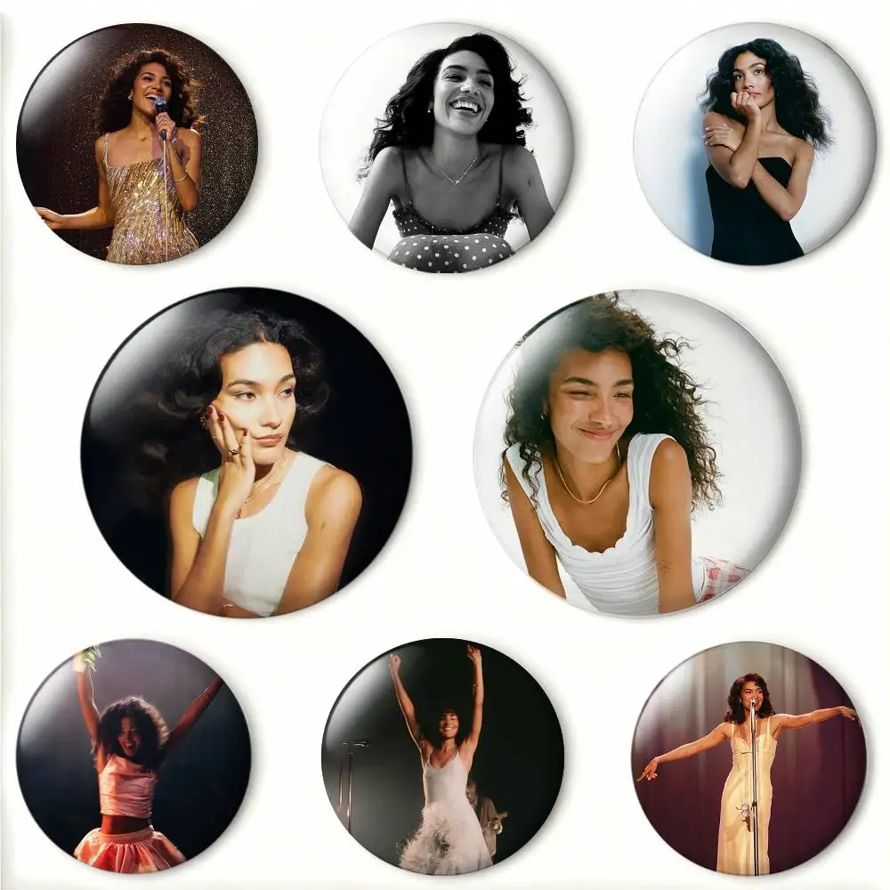 O-Olivia D-Dean Laser Badge Creative Pins Brooch for Bag Clothes Hat Decor Gifts Fans Collect