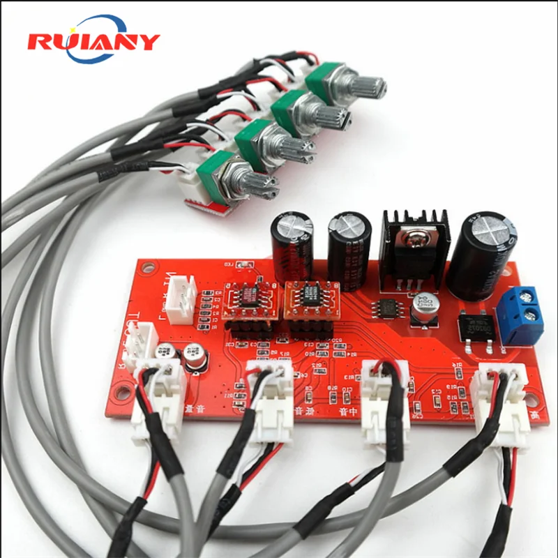 HIFI Fever Level AD828 Tone Board, amplificador de potência, Front Board, Audio Speaker, Módulo DIY