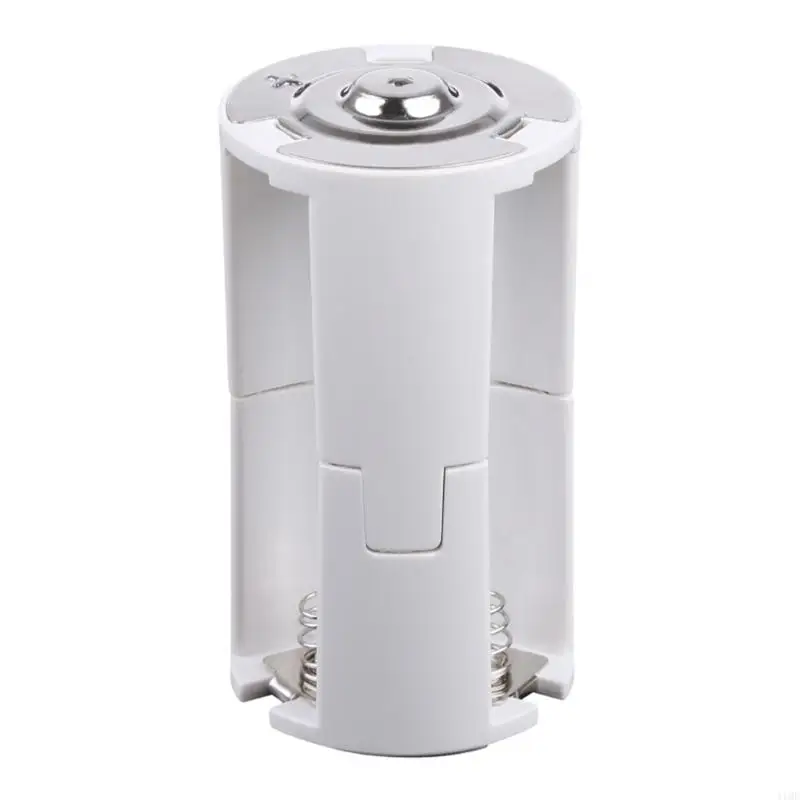 2025 1pcs 3 aa para D Adaptador conversor bateria DIY 3 aa a 1 d tamanho do suporte bateria