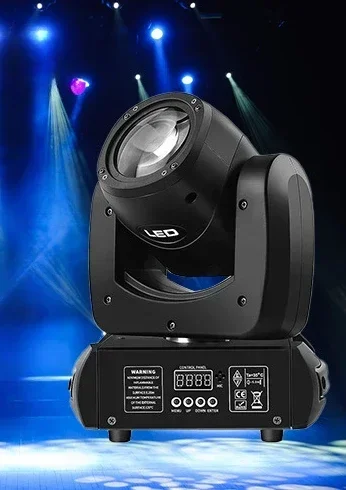 100 ワット LED スポット移動ヘッドライト Luminums ランプ超高輝度 DJ バーディスコ舞台効果ライト DMX コントロールライト舞台照明