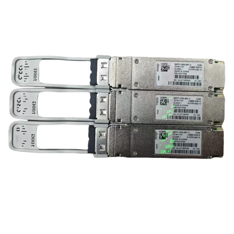 QSFP-100G-SR1.2 QSFP 100G SR1.2 BiDi QSFP Transceiver LC 850 nm 100m OM4 MMF LC Duplex Transceiver Module