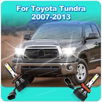 2/4 Uds bombilla Led para faros Turbo Canbus 12v 180W de alta potencia para Toyota Tundra 2007 2008 2009 2010 2011 2012 2013