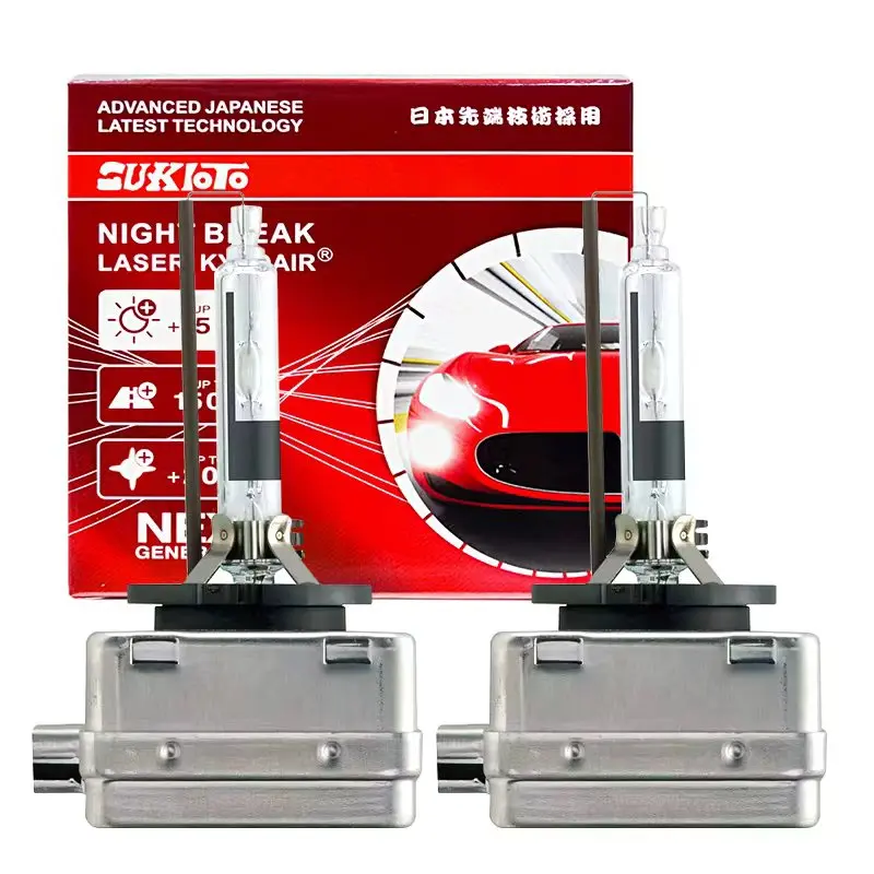 

2 PCS SUKIOTO GENUINE JAPAN 24V Xenon D1S Car Headlight Bulbs Xenon 35W 55W D1S For BMW Audi D1S 24V Xenon Lamps 4300K-10000K