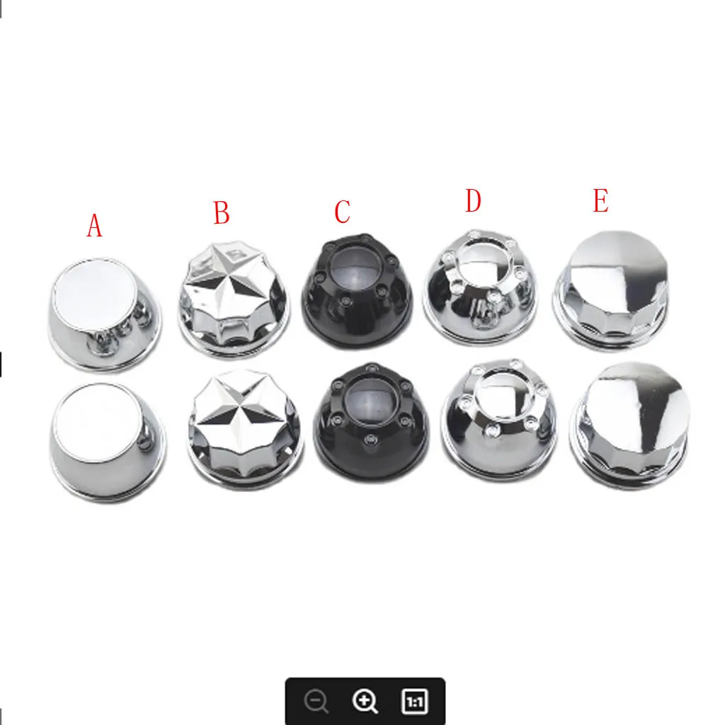 ATV Aluminum Alloy Wheel Rim Cover Electroplating Decorative Special Cover For 10 Inch 12 Inch 14 Inch Wheel Quad 4 Wheeler