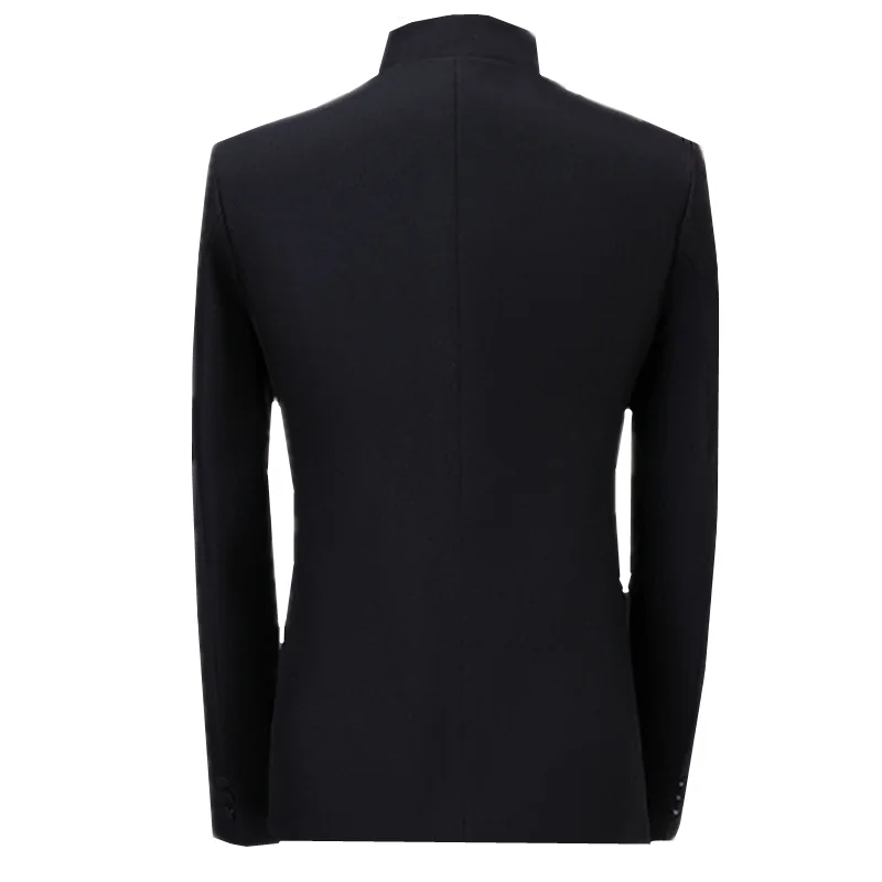 New Men Chinese Style Stand Up Collar Suit Luxurious Sequined Jacket Singer Host Stage Performance  Dress Blazers Coats