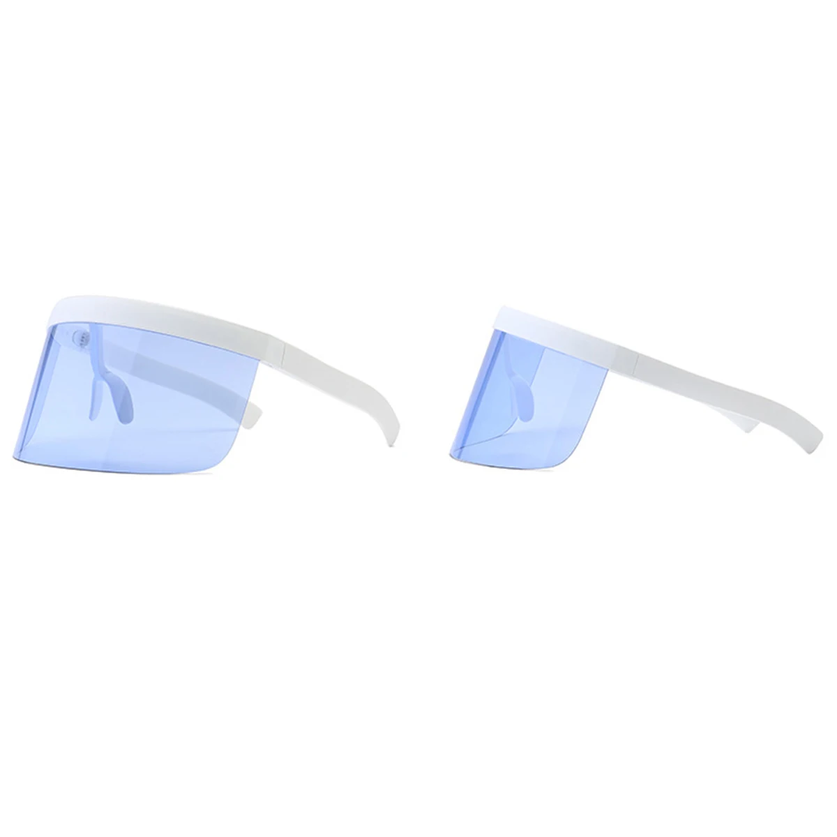 

New Super Large Windproof Sunglasses Unisex Protective Eyewear Lightweight Uv Protection Clear Anti-Peep Stylish