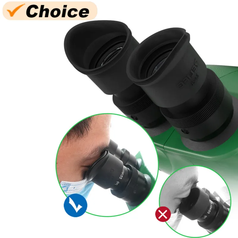 

RELIFE M-26 3D Microscope Goggles Binocular Biological Stereo Microscope Anti-light Leakage Anti-fatigue Rubber Eyepiece Cover