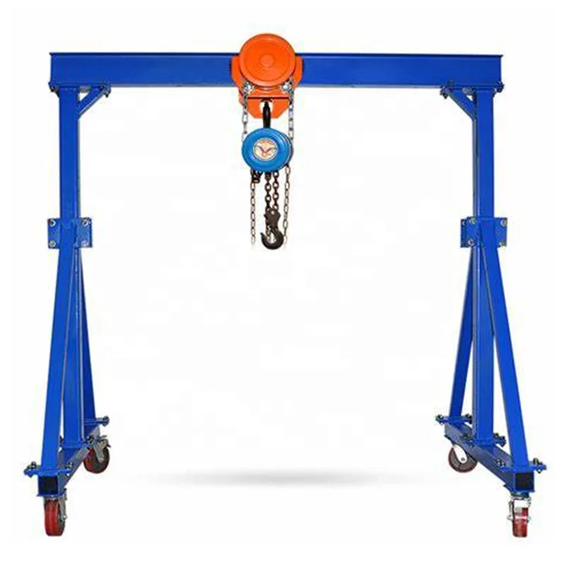 Most Popular Easy Operation Warehouse Portable Movable 5 Ton 20 Ton Portable Gantry Crane