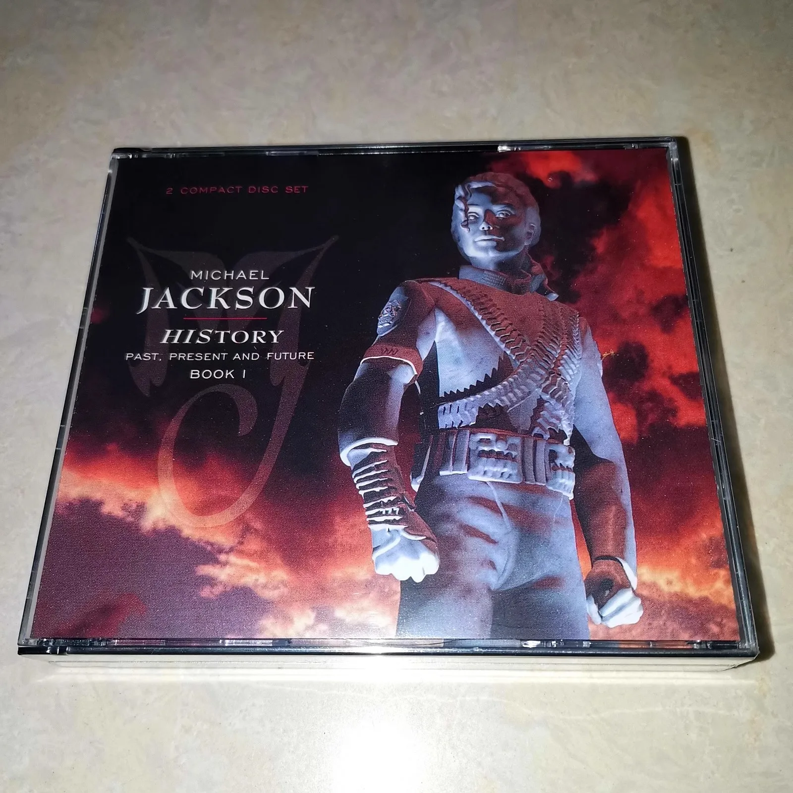 Superstar MJ Michael Jackson Music CD King of pop History Album Compact Disc Cosplay CD Player Party Music Soundtracks Box Gifts