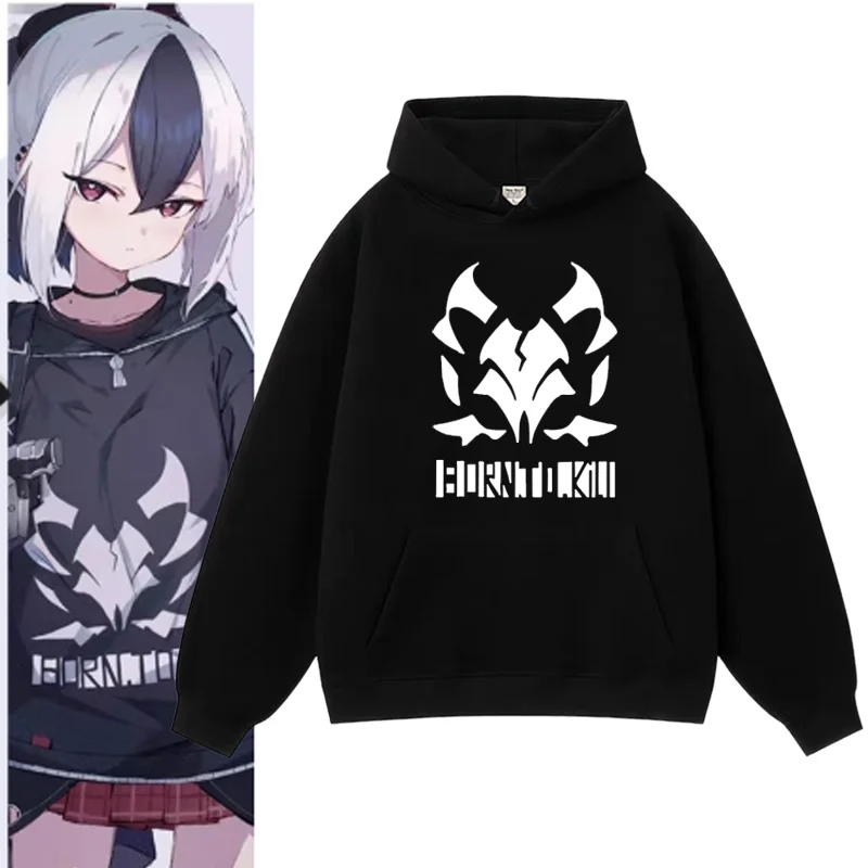 

Худи из хлопка Blue Archive Collaborative: модный свитшот из чистого хлопка для учащихся средних и старших классов, повседневная одежда для отдыха