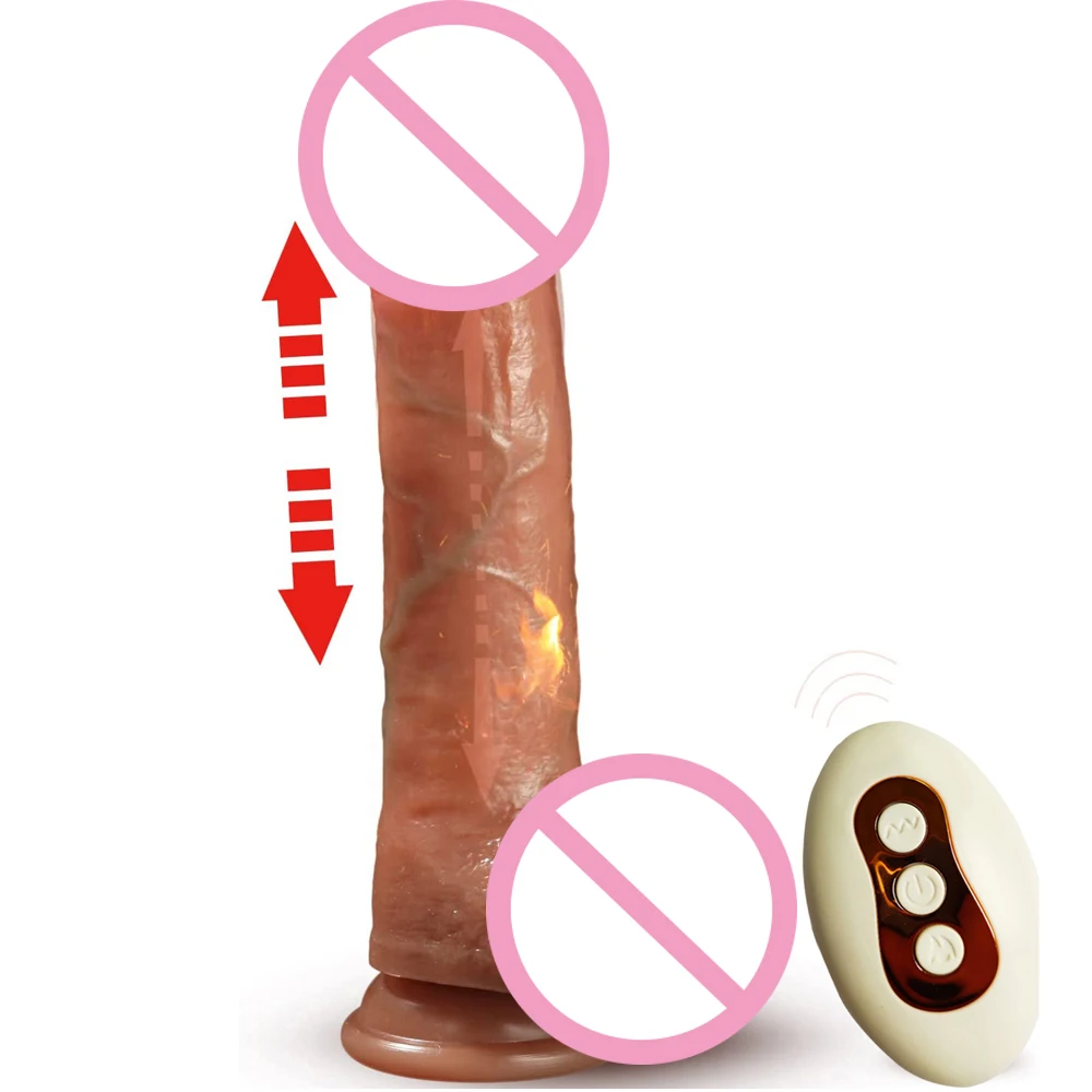 Brinquedo sexual vibrador com impulso realista e 10 modos de vibração - brinquedo sexual adulto do ponto G adequado para mulheres e casais