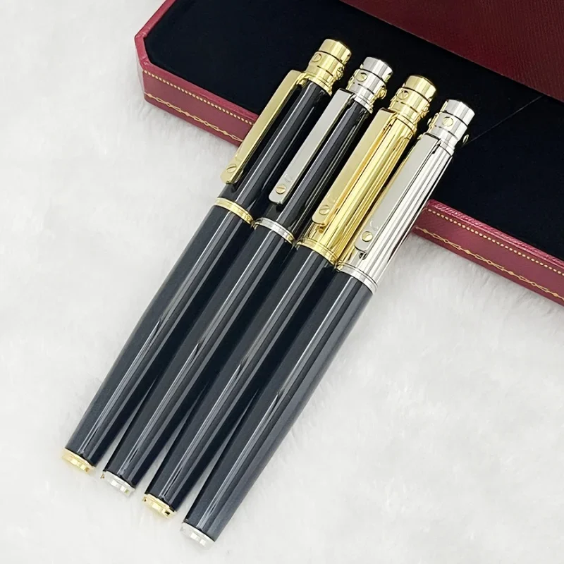 CT Classic Matte Metal Barrel Roller Ball Pen With Serial Number Writing Smooth Luxury Stationery