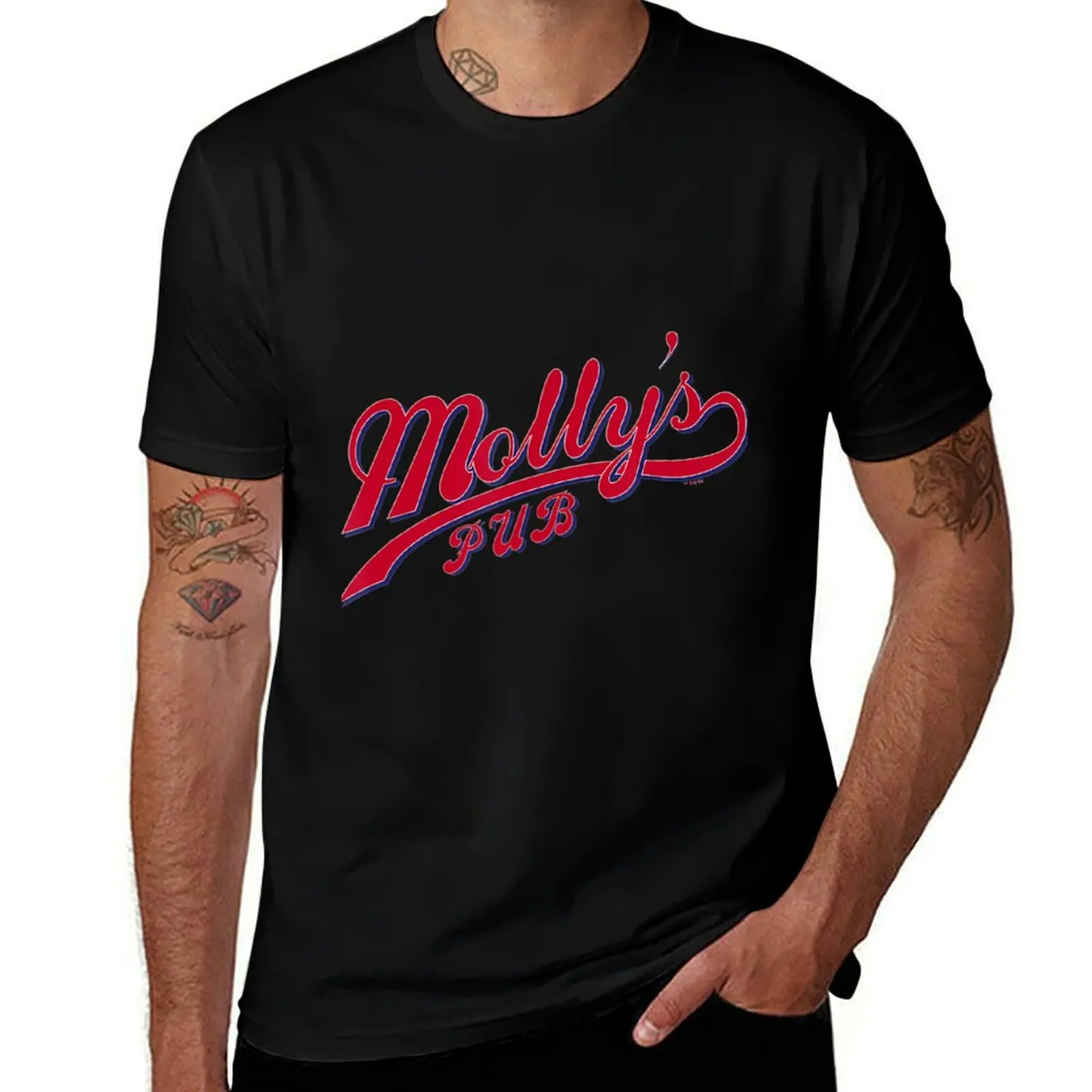 

Chicago Fire Molly's Pub Comfortable - Official Tee \t T-Shirt funny t shirts cotton t shirts cotton 100% T-shirt