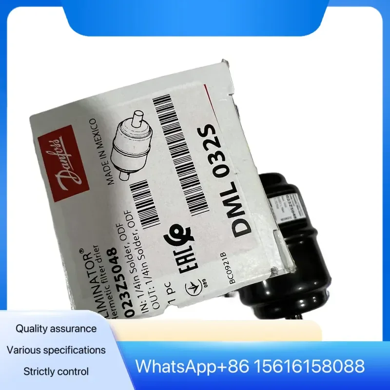Danfoss DML032S 023Z5048 Refrigeration Drier Filter Core Small Air Conditioning System Desiccant Cartridge Replacement Part