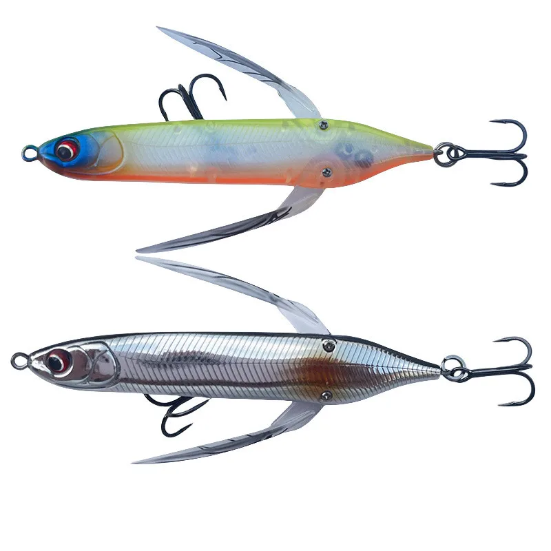 

8cm 6.5g New Surface Dragonfly Fish Bait Floating Swinging Popper Hard Bait Roadbait Insect Fishing Gear