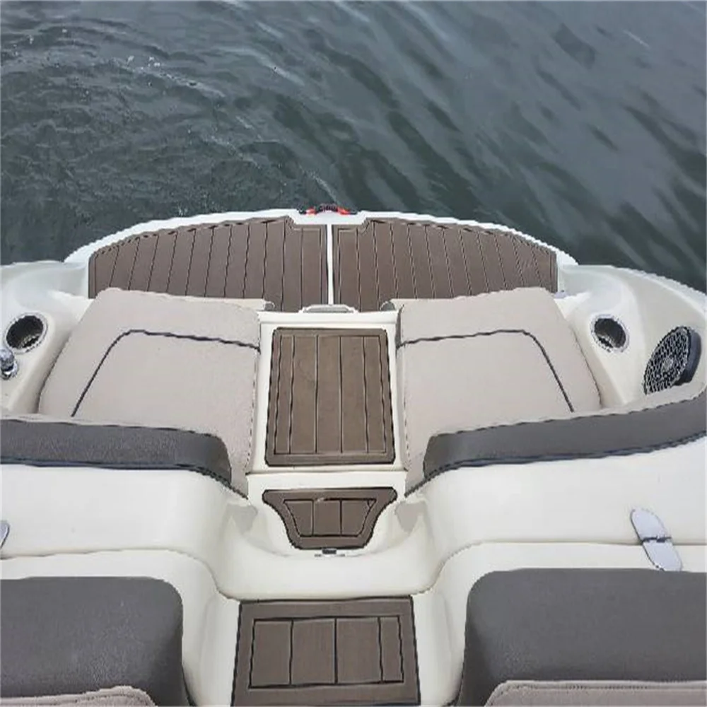 Alfombrilla de suelo ya-ma-ha FX 2005 para barco, alfombrilla de teca EVA, estilo SeaDek MarineMat Gatorstep, autoadhesiva, 160