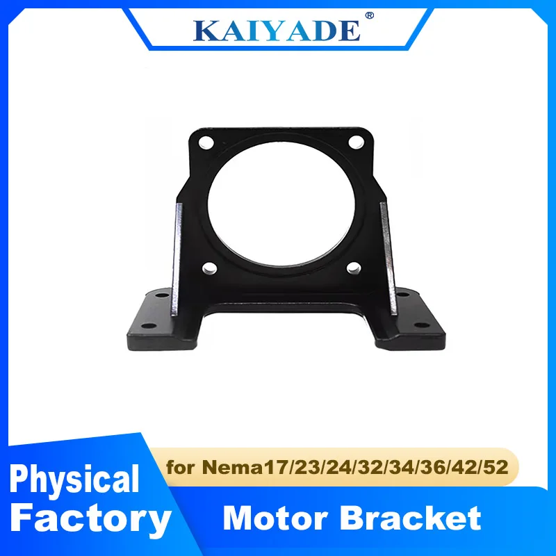 High Quality Step Servo Motor Bracket Horizontal Mounting Base Compatible with Nema17 23 34 Engines Sizes 42-130