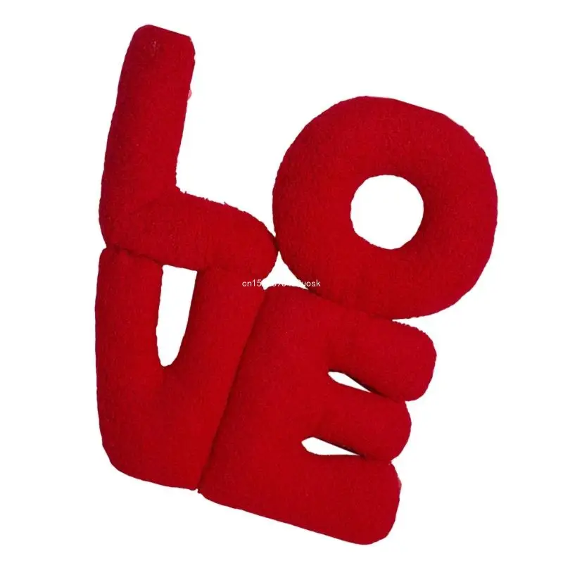 LOVE XO Cushions Colorful Pillows LOVE XO Decorative Throw Pillows PP Cotton Soft Creative Lover Gift