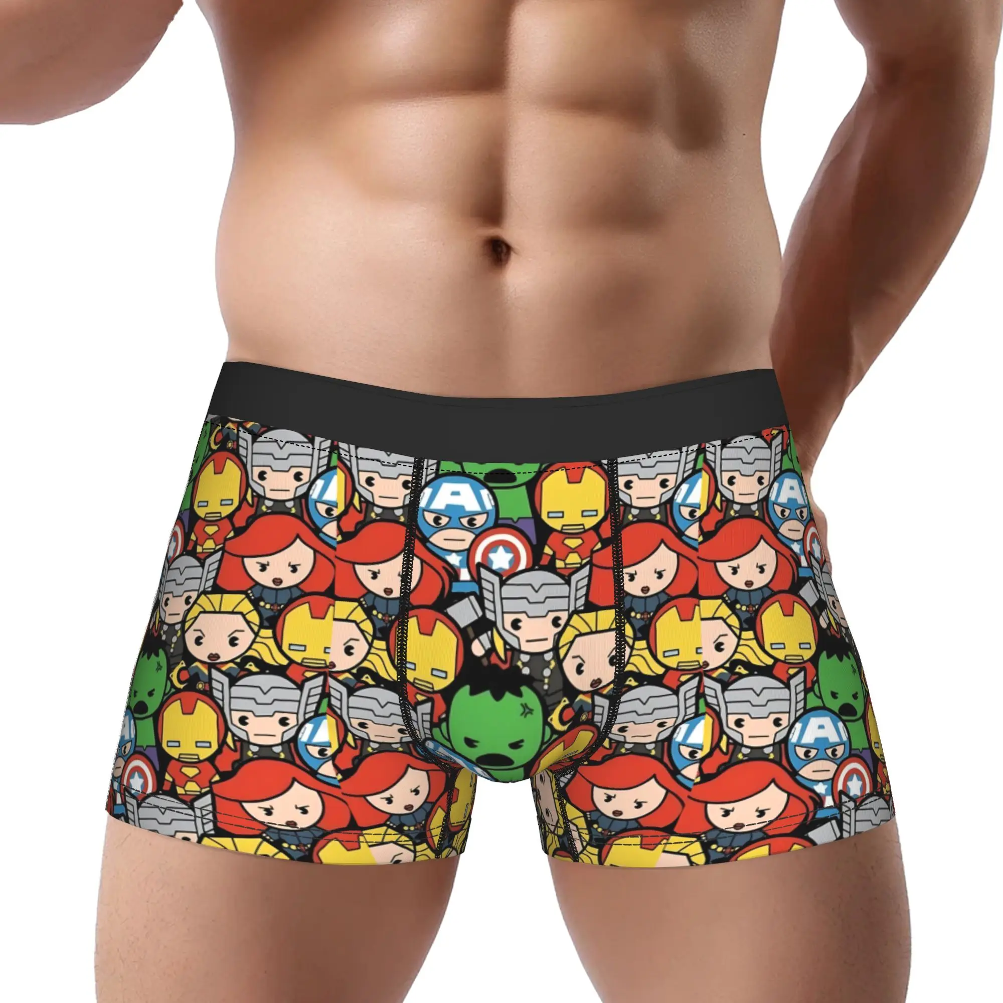 

superhero coming boxers adults 18 plus Underpants Breathbale Panties Men's Underwear Comfortable Shorts Boxer Briefs