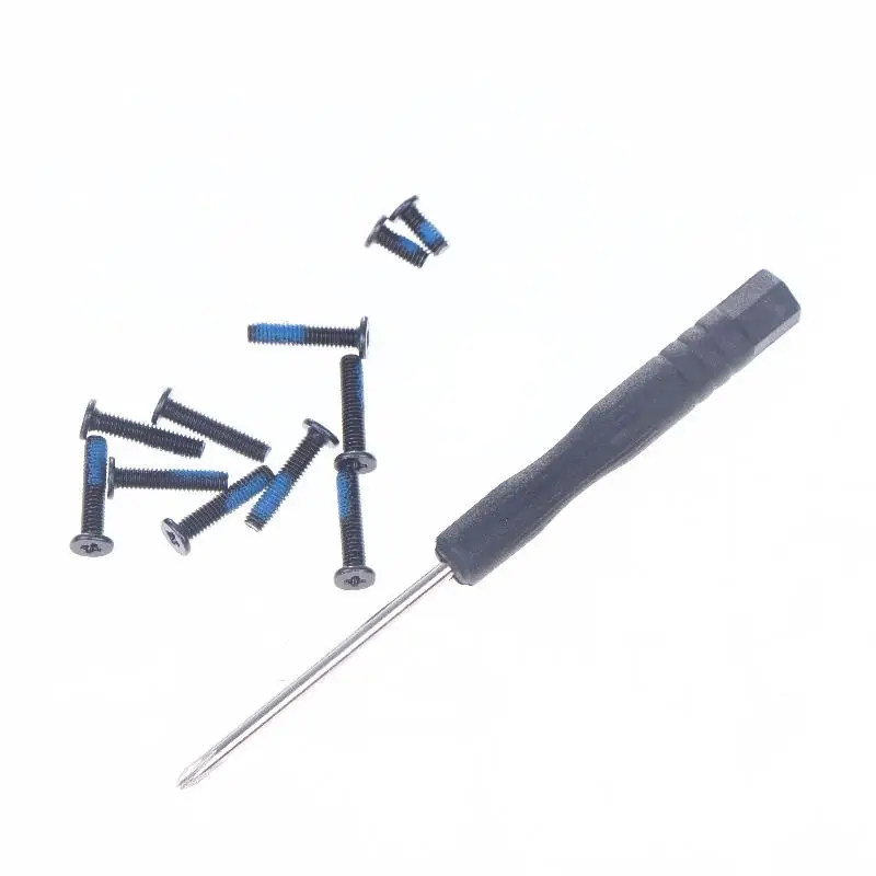 1 Set Computer Repair Accessories Black Laptop Bottom Cover Case Screws Replacement For  TUF FA706 FX706