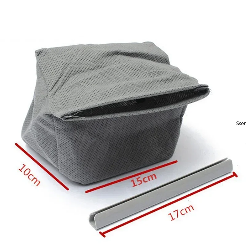Bolsa coletora de pó lavável universal para aspiradores, reutilizável, 11x10cm