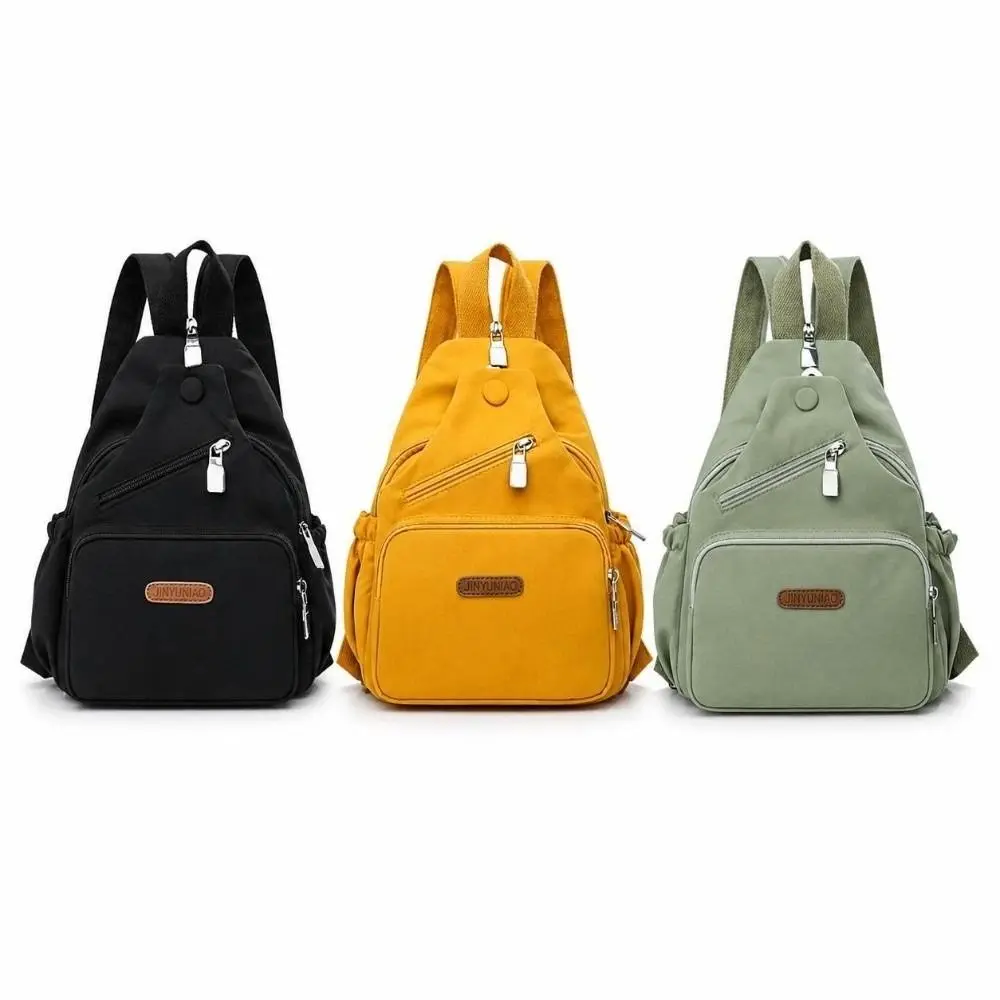 Portable Chest Bag Lightweight Multi-functional Crossbody Sling Backpack Waterproof Large Capacity Shoulder Bag Daily Use