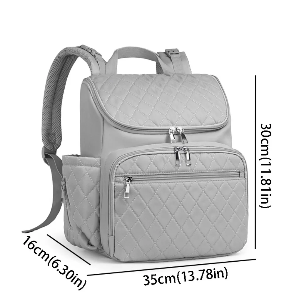 

Diaper Waterproof Backpack Bag Dry Wet Separation Outdoor Travel Large Capacity Bag Multifunction Baby Stuff Diaper Bag Mom