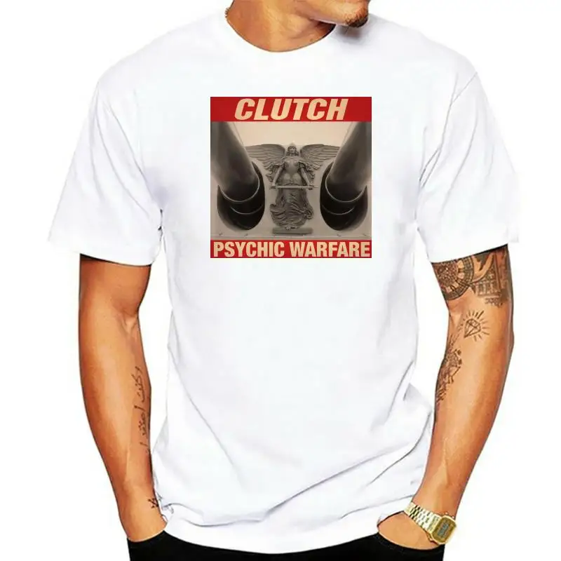 Clutch Men'S Psychic Warfare T-Shirt Small Black 190455155087 Top Christmas Gifts Tee Shirt