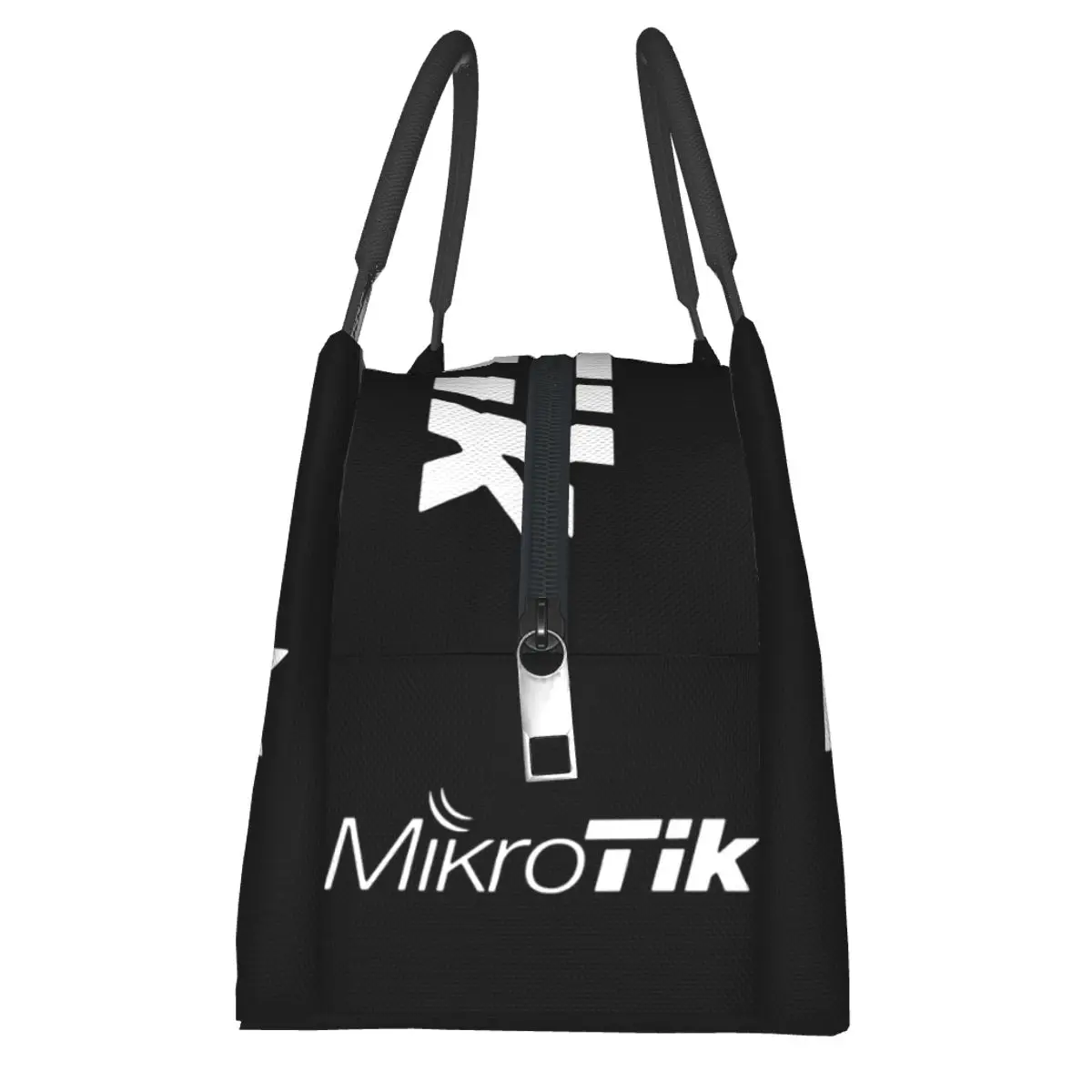 MikroTik-Sac isotherme portable avec logo, sac isotherme pour aliments, récipient Pinic de bureau