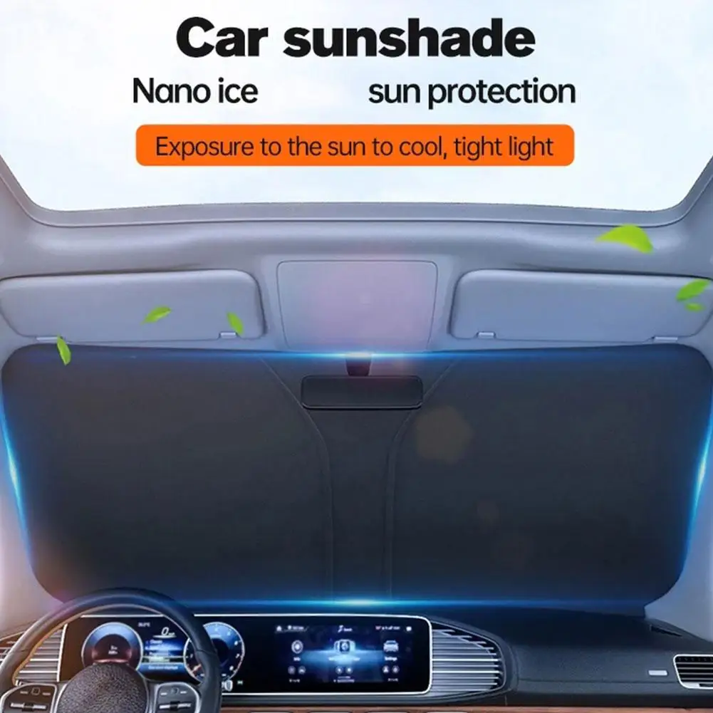 Car Sunshade Summer Front Windshield Laser UV Sun Shade Protector For Auto Interior Protection Accessories 2 Size T1S3