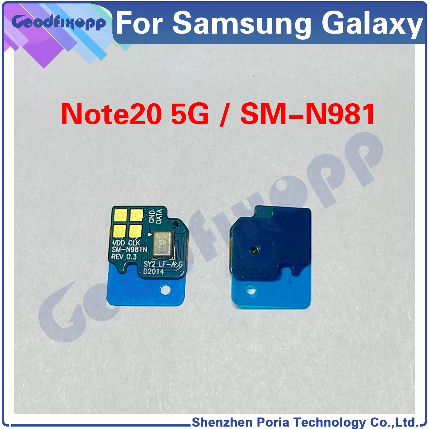 For Samsung Galaxy Note20 5G SM-N981 SM-N981B SM-N981U SM-N981W SM-N9810 SM-N981N N981 Note20 Mic Speaker Microphone Transmitter