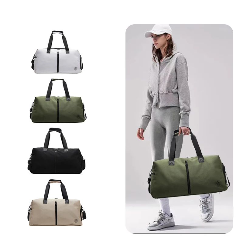 1pcs  Gym Bag for Men & Women,Water Resistant Sports Duffel Bag with Shoe Compartment & Wet Pocket for Travel Weekender & Fitne