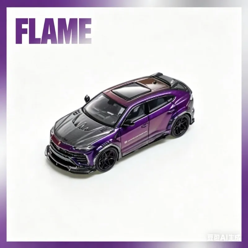 

Pre-sale Flame 1:64 Racing Car Collection Alloy Die-Cast Car Model, High-endcollection simulated boy toy a festive gift.