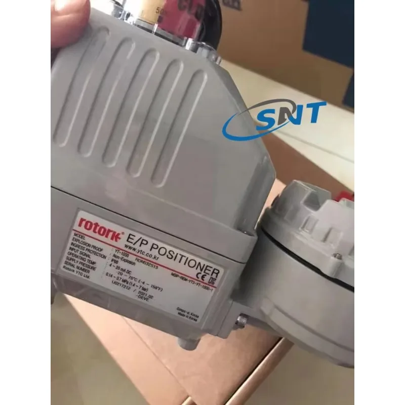NOVO Rotork YTC YT1000R YT-1000 Válvula Eletro Pneumática Posicionador Rotativo Dupla Ação YT-1000RDN532S13 com Feedback