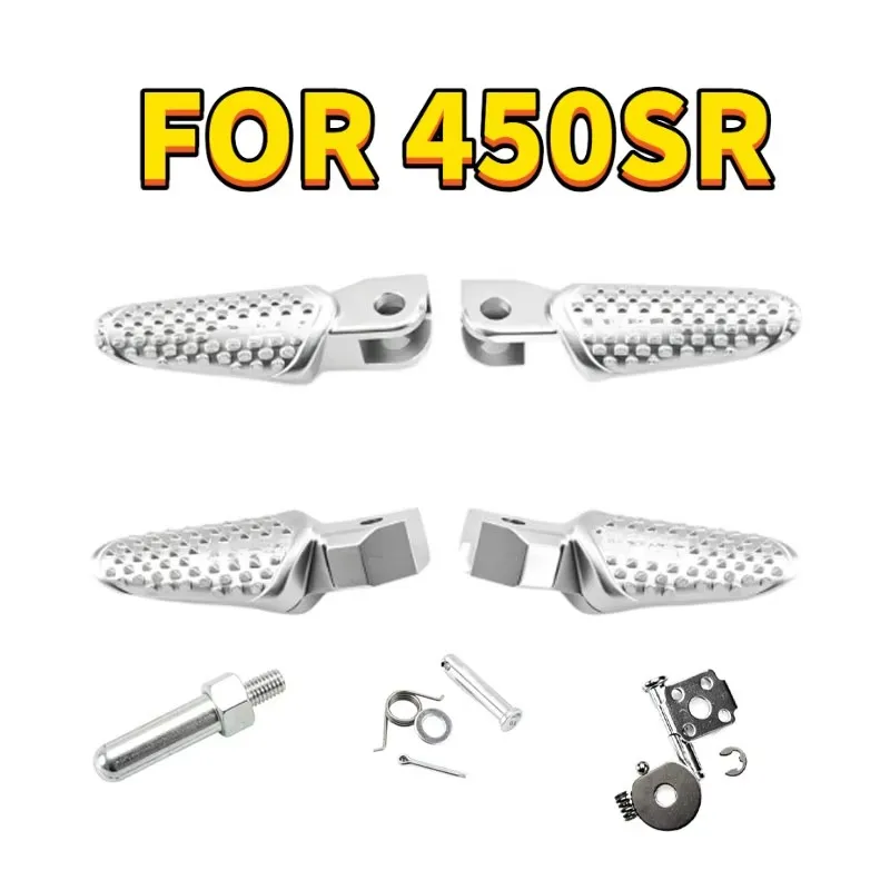 For CFMOTO 450SR 450SRS CF400-6-9-12 Pedal Combo Pedal Front and Rear Left Right Pedal Accessories