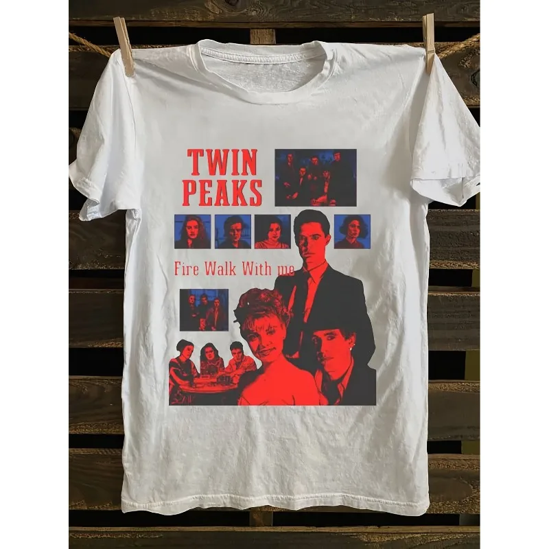 T-shirt unisexe décontracté à la mode, nouveau modèle d'été, motif Rétro TV Drama Classic Street