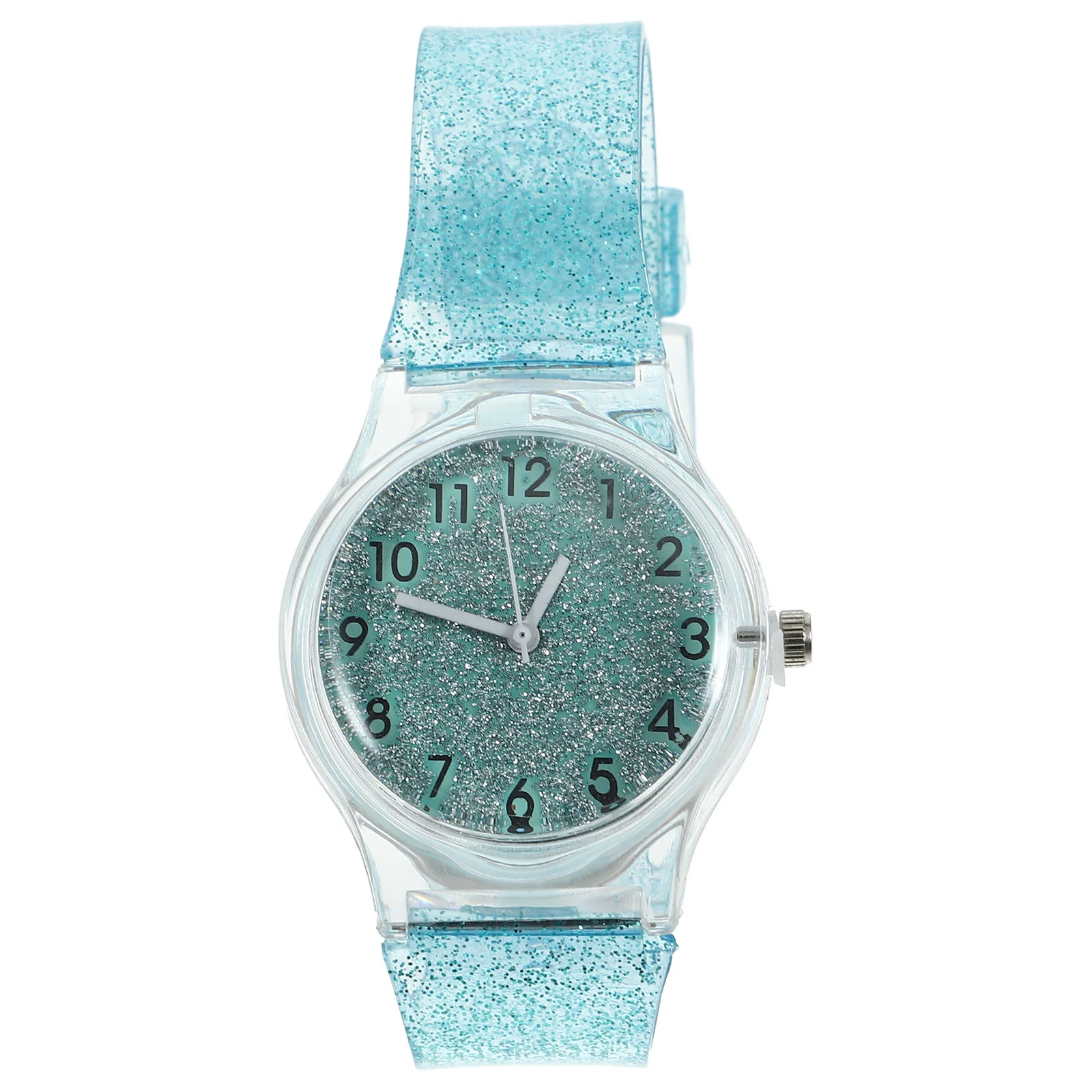 

Childrens Fashion Watch Colorful Shining Quartz Wristwatch Durable Comfortable Strap Great Workmanship Blue Fashion Watch