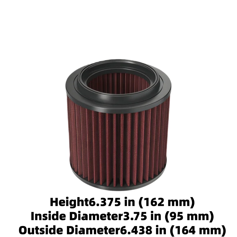 High Flow Sport Washable Performance Air Filter E-0634 For VW Amarok T1A T1B 2.3L TSI 4motion Pickup 2023-2025 OEM:2HJ129620A