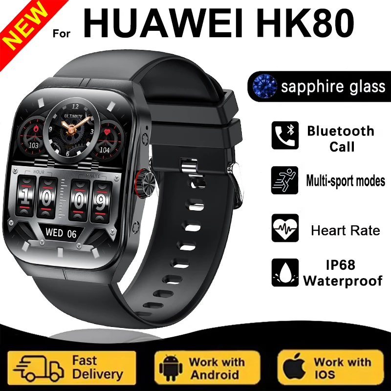 Original Bluetooth Call Smart Watch HD Screen Men Women Sports Watch Heart Rate NFC IP68 Waterproof For Android IOS Smart Watch