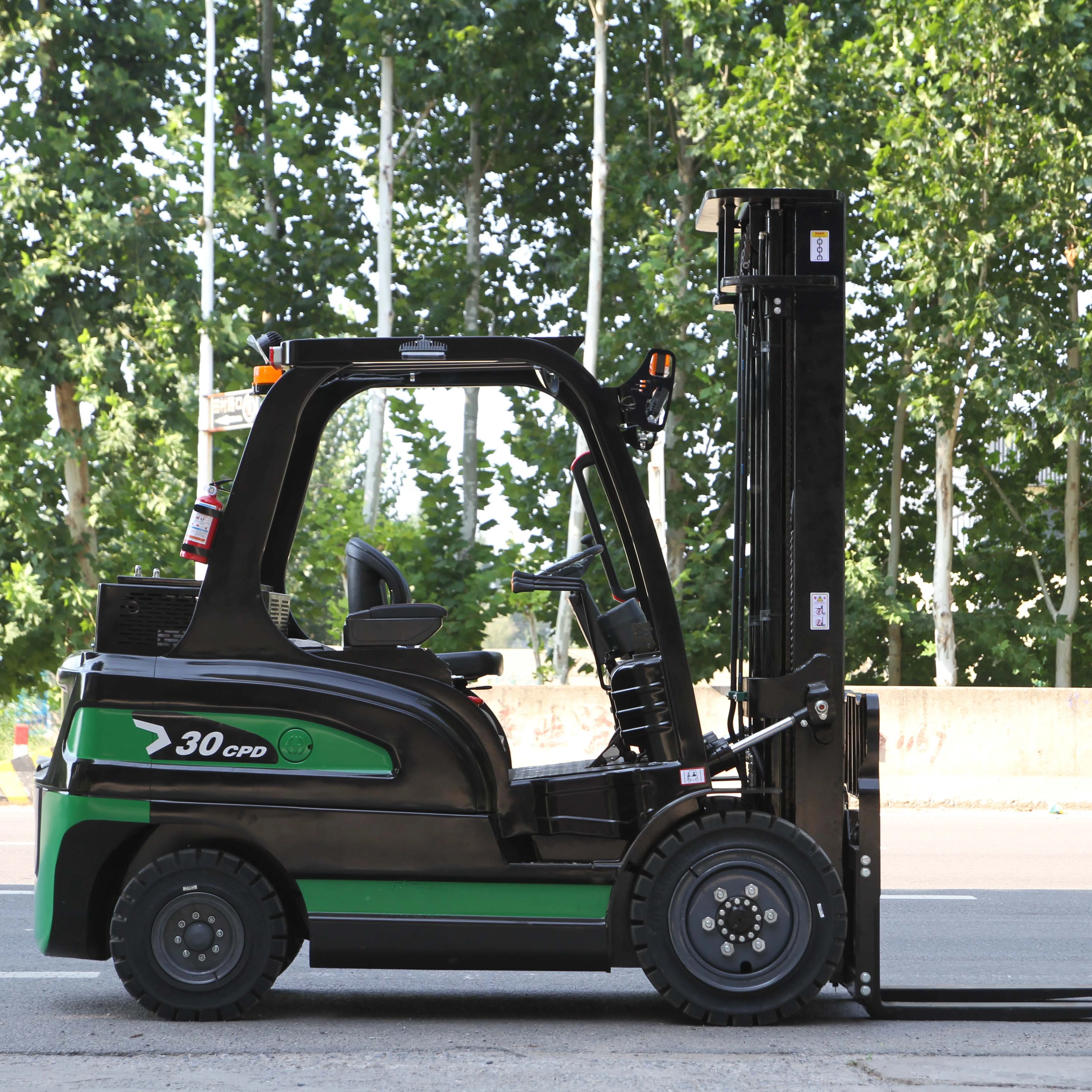 Timely Offer Small Forklift 1-4 Ton Four Wheel Drive CE MSDS Standard Durable Forklift For Sale