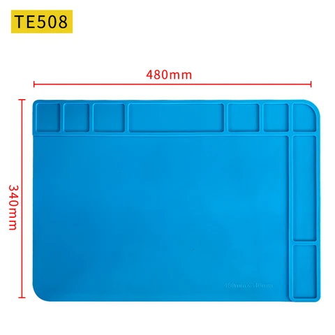 Силиконовый коврик для пайки Lefavor S-160, 45x30 см — изображение товара