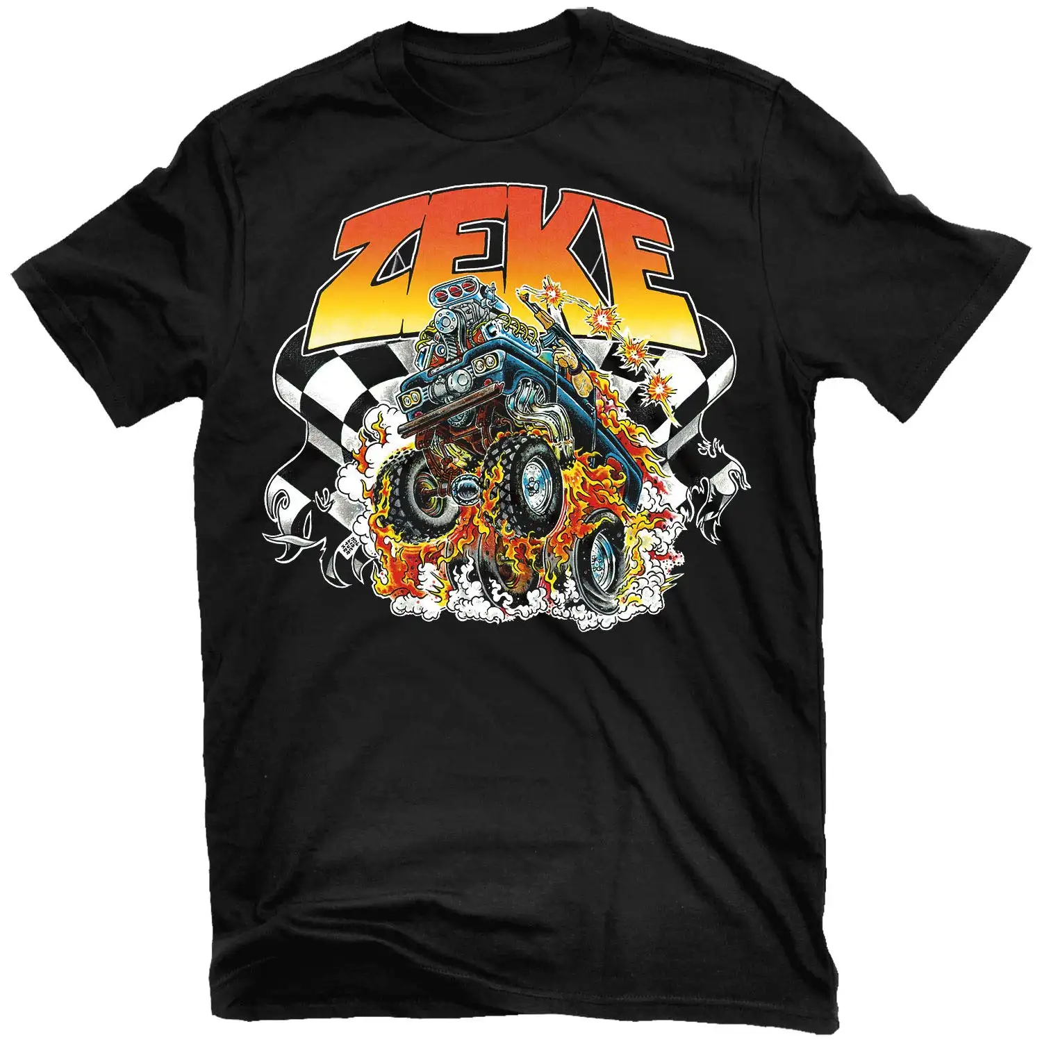 Camiseta Vintage Zeke Hellbender para Homens e Mulheres, Estampa de Banda de Rock Metal, 100% Algodão, Moda de Verão