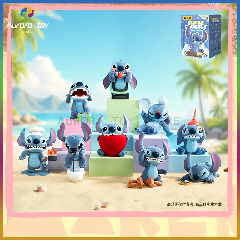 

Новый 52TOYS Blind Box Stitch Super Trouble Maker Series Mystery Box Аниме Фигурка Игрушка на заказ Коллекционные украшения на день рождения Подарки