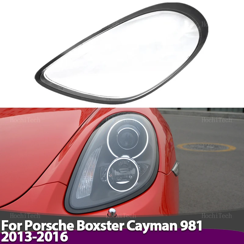 

Крышка объектива фары, прозрачная крышка фары, защита линз для Porsche Boxster Cayman 981 2013 2014 2015 2016