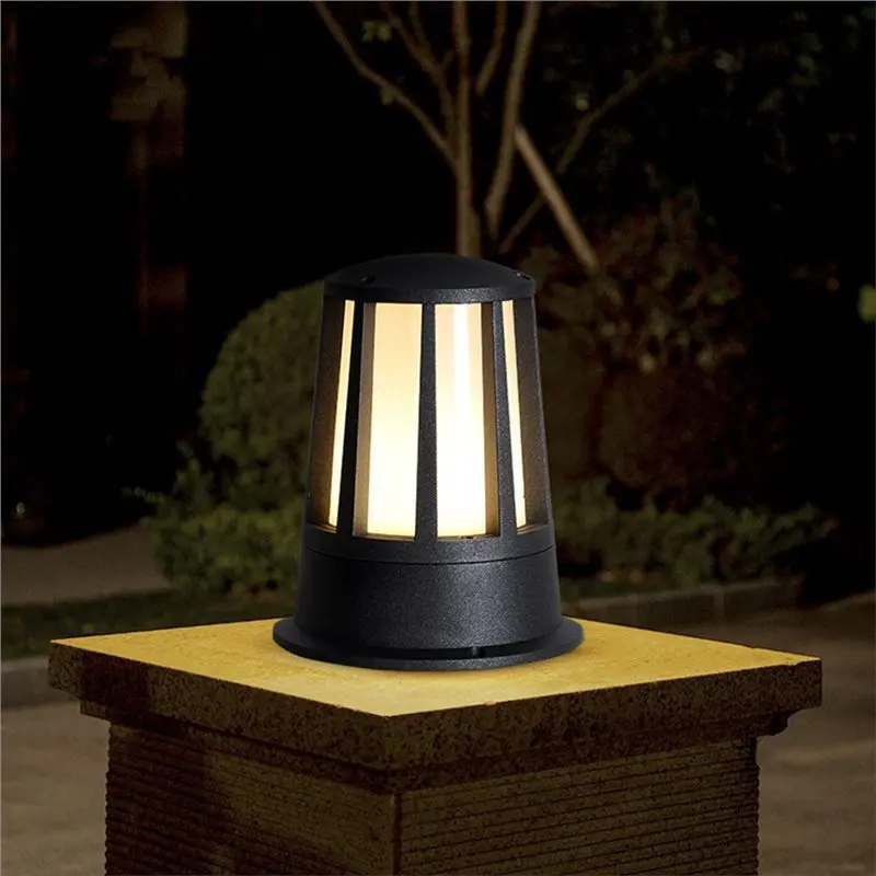 [A93Z!】 Outdoor E27 Garden Lights, Lawn Lights, High Quality Waterproof Pillar Lights, Park Villa Lighting