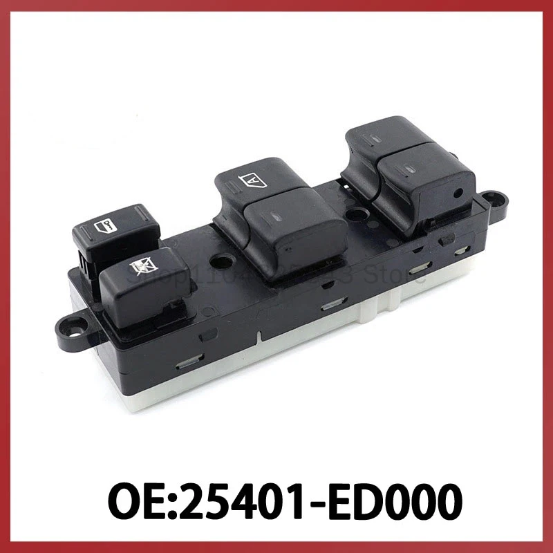 

For Nissan Automotive Glass Lifter Control Switch Power Window Adjustment Switch 25401-ED000