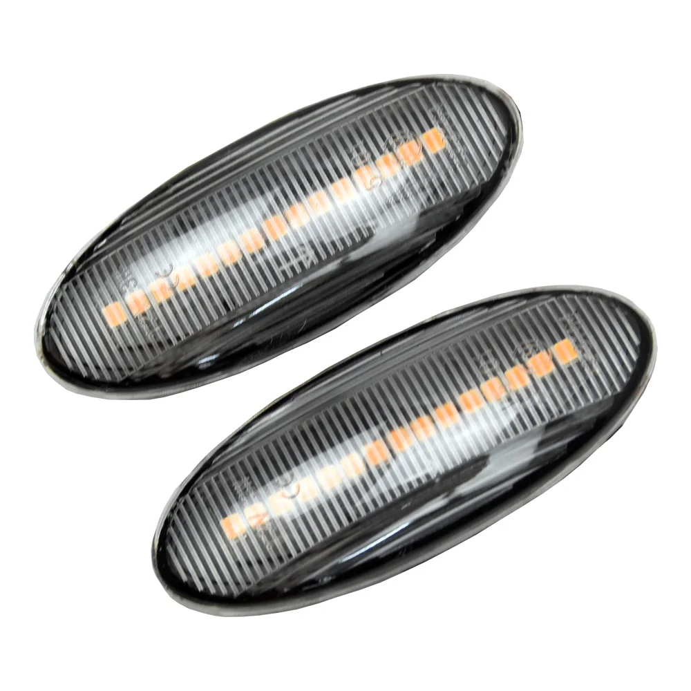 Fit For Nissan Dualis (Japan Type) 2007-up For Nissan Cube 2008-2016 1pair High quality Dynamic LED Side Marker Turn Signal Lig