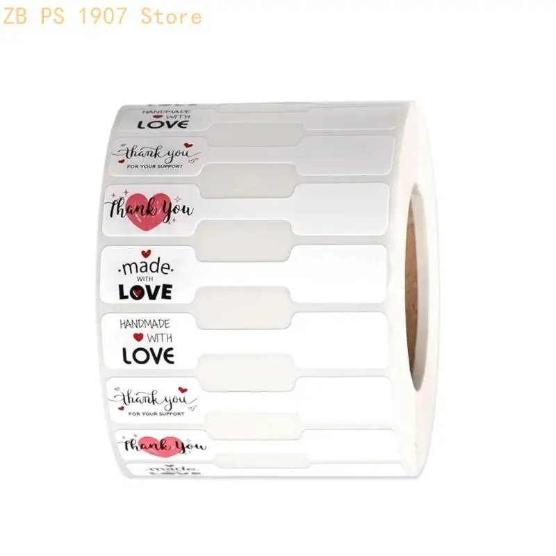 Pack Of 500 Adhesive Jewelry Pricing Labels Blank Writeable Stickers For Handmade Craft Display And Retail Use 55KA