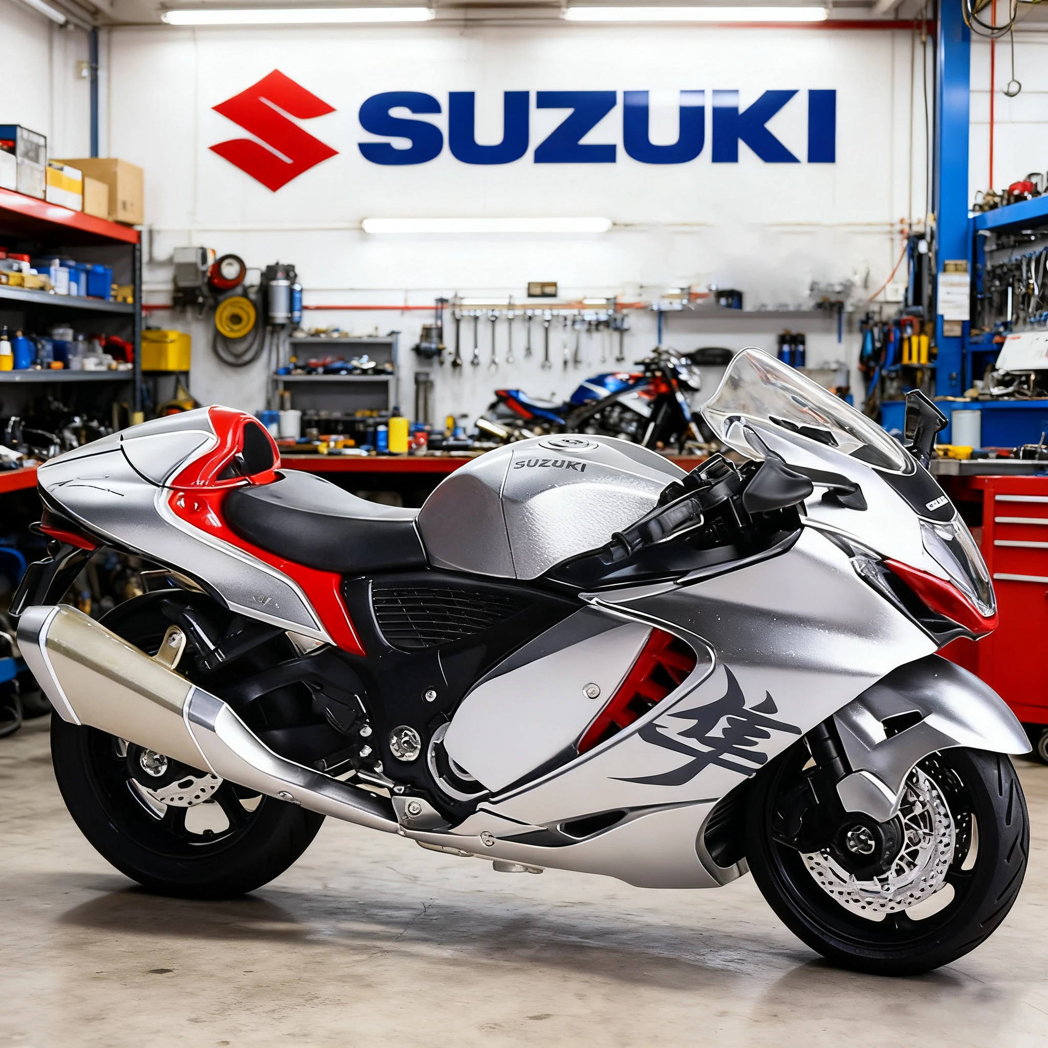 1/18 Suzuki Hayabusa GSX1000R YZF-R1 Motorcycle Model Toy Vehicle Collection Autobike Shork-Absorber Off Road Autocycle Toys Car