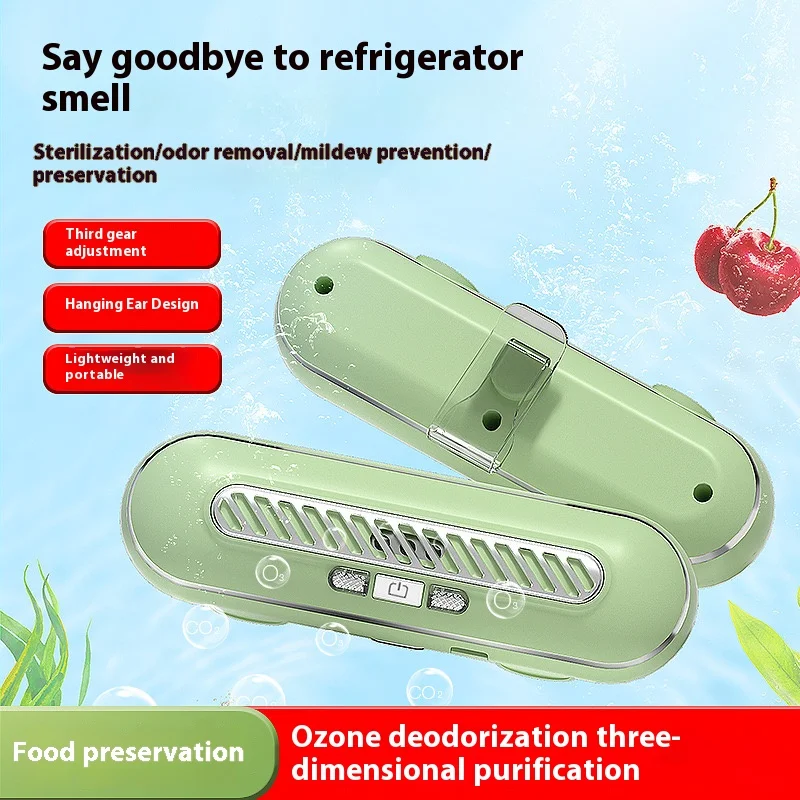 

Refrigerator Deodorizer Kitchen Air Freshener Food Shelf Life Extender Deodorizer Stink Bactericidal Food Pet Toilet Car Odor